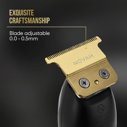 NOVAH Hair Trimmer Gold Replacement Blade (Gold)