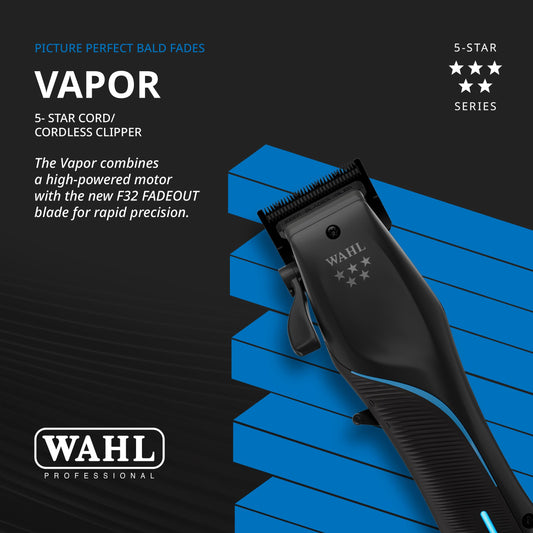 WAHL Professional 5-STAR Vapor Clipper with F32 FADEOUT
