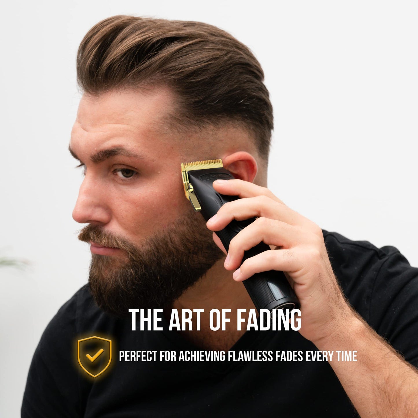 PROFESSIONAL for Barbers Haircut Fading Kit Fade - GOLD