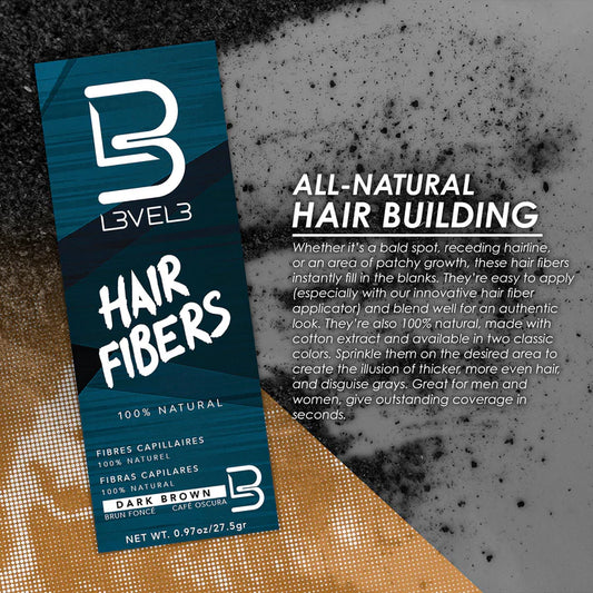 Hair FIBERS Black & Dark Brown